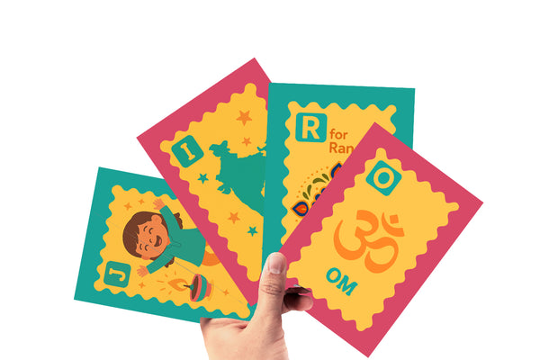 Personalised Diwali Flash Cards