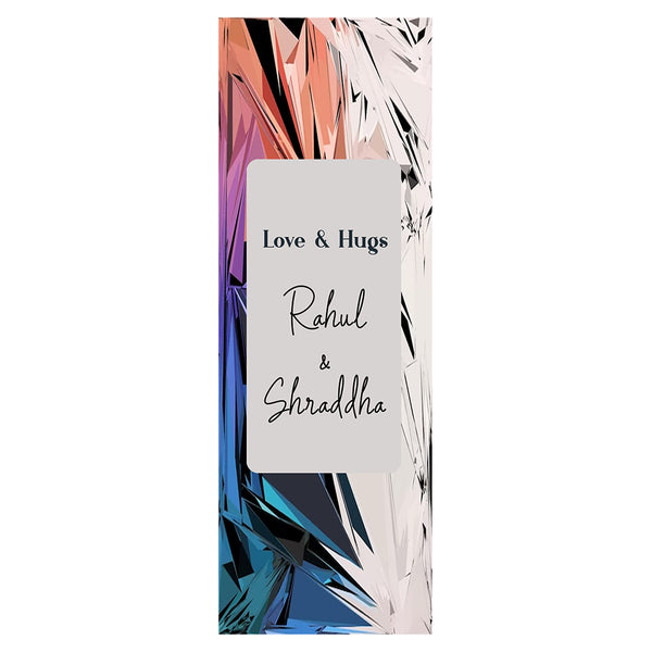 Wine Bottle Bag - Dusk Polygon - Set of 5