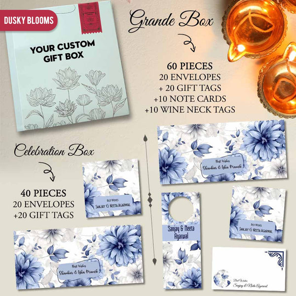 Diwali Gift Stationery Sets - Chatterbox Labels - Gift Tags
