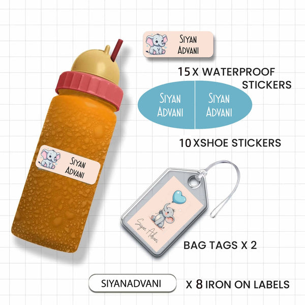 Classic Combo Label Pack - Set of 35 pieces - Chatterbox Labels - Value Packs