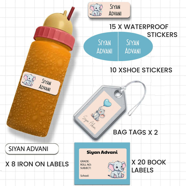 All You Need Pack - Set of 55 pieces - ANIMALS & NATURE - Chatterbox Labels - Value Packs