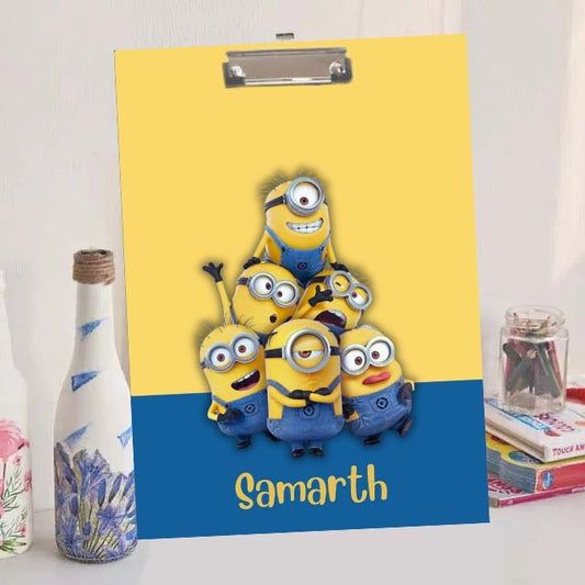 Custom Exam board - Minion Design - Chatterbox Labels - Clipboard