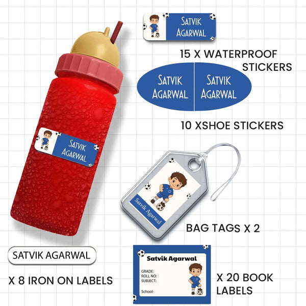 All You Need Pack - Set of 55 pieces - SPORTS & GAMES - Chatterbox Labels - Value Packs