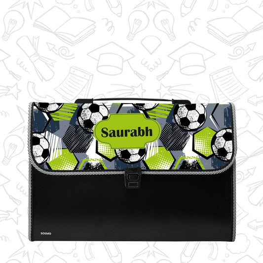 Personalized File Folders - Football theme - Chatterbox Labels - Folder