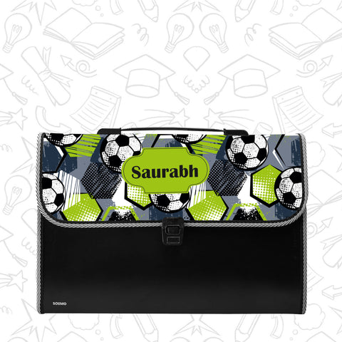 Personalized File Folders  - Football theme