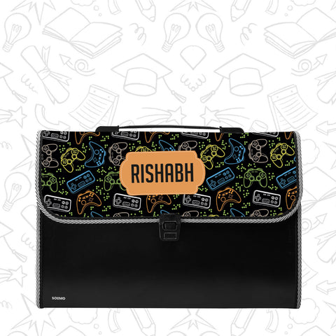 Personalized File Folders  - Gamer theme