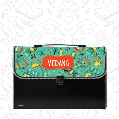 Personalized File Folders - Safari Smiles Theme - Chatterbox Labels - Folder
