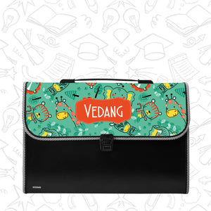 Personalized File Folders  - Safari Smiles Theme