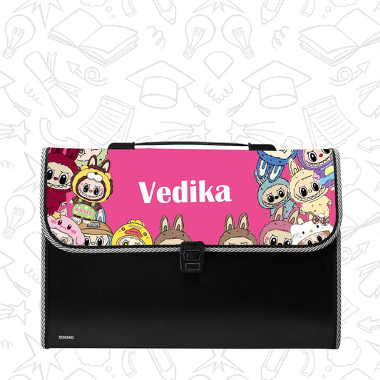 Personalized File Folders - Labubu Theme - Chatterbox Labels - Folder