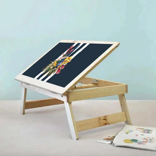Custom Folding Desk - Majestic Tropicana Design - Chatterbox Labels - Folding Table
