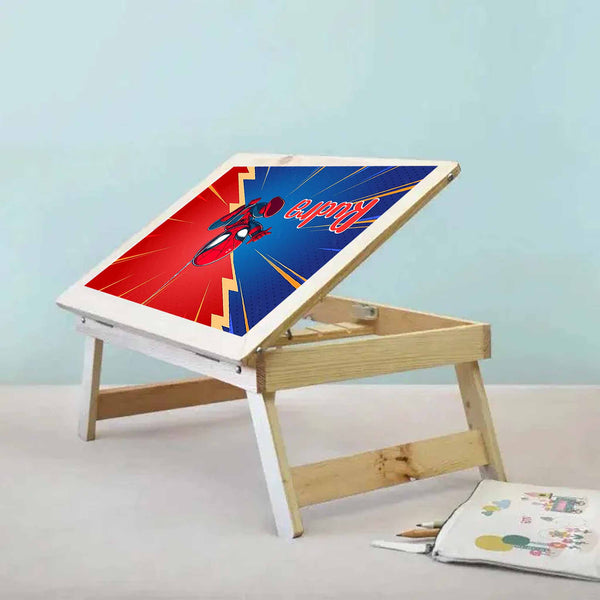 Custom Folding Desk - Spiderman Design - Chatterbox Labels - Folding Table