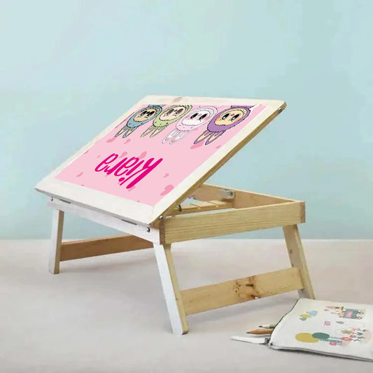 Custom Folding Desk - Labubu Theme - Chatterbox Labels - Folding Table