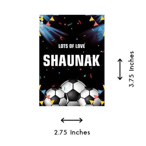 Gift tags / Gift Stickers - Football Celebration - Chatterbox Labels - Gift Tags