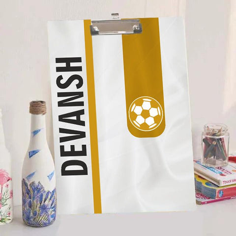 Custom Exam board - Golden Goal Design - Chatterbox Labels - Clipboard