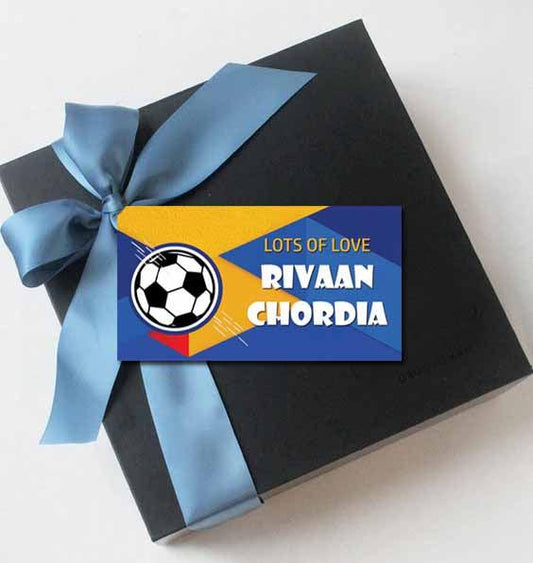 Gift tags / Gift Stickers - Football Kick off theme - Chatterbox Labels - Gift Tags