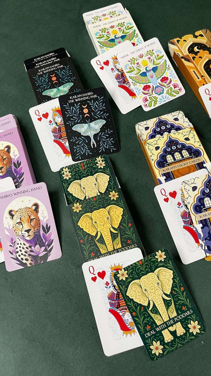 Personalised Playing Cards Deck - Chatterbox Labels - Poker Set