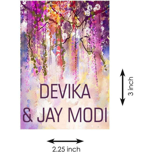Gift tags / Gift Stickers - Purple Art - Chatterbox Labels - Gift Tags