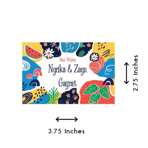 Gift tags / Gift Stickers - Summer theme - Chatterbox Labels - Gift Tags