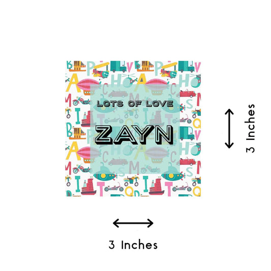 Gift tags / Gift Stickers - A to Z theme - Chatterbox Labels - Gift Tags