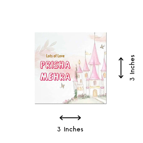 Gift tags / Gift Stickers - Dreamy Palace theme - Chatterbox Labels - Gift Tags