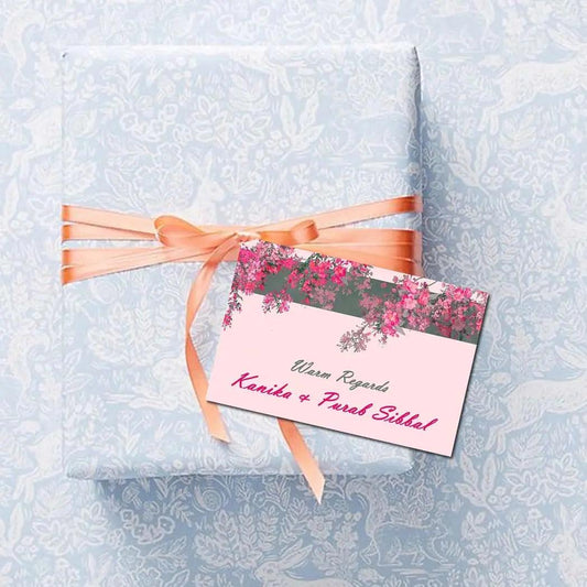 Gift tags / Gift Stickers - Floral Veil - Chatterbox Labels - Gift Tags