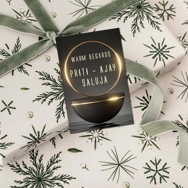 Gift tags / Gift Stickers - Golden Orbit Chatterbox Labels