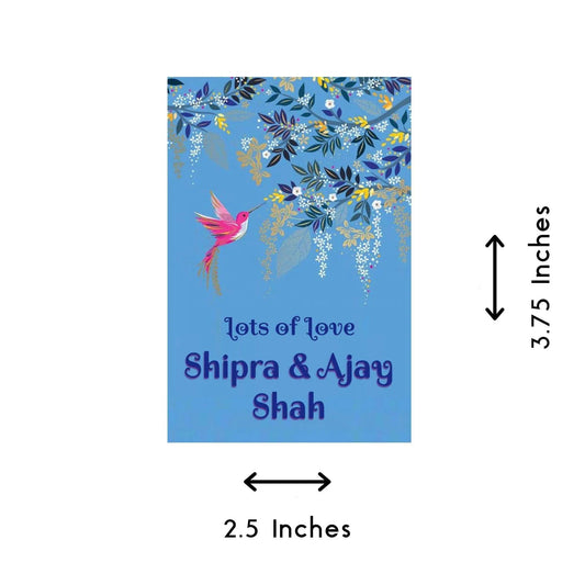 Gift tags / Gift Stickers - Petals in Flight - Chatterbox Labels - Gift Tags