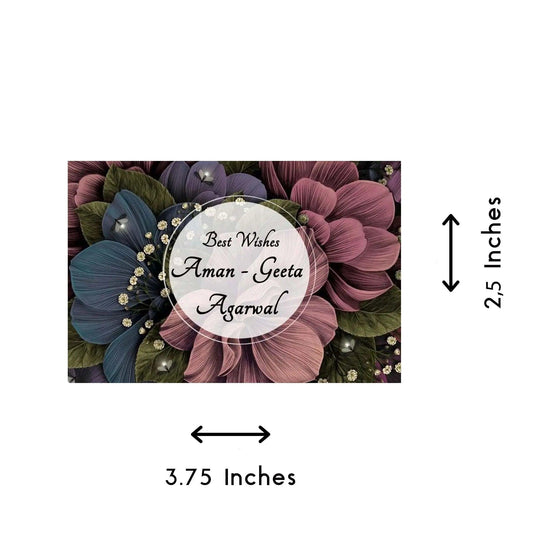 Gift tags / Gift Stickers - Petals of Paradise - Chatterbox Labels - Gift Tags