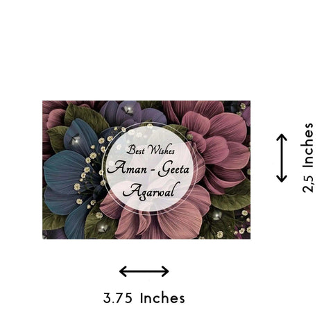 Gift tags / Gift Stickers - Petals of Paradise - Chatterbox Labels - Gift Tags