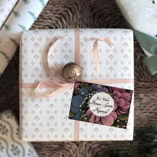 Gift tags / Gift Stickers - Petals of Paradise - Chatterbox Labels - Gift Tags