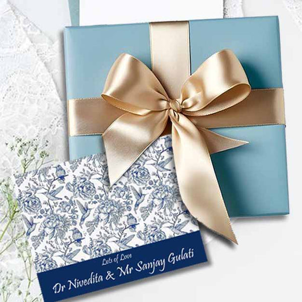 Gift tags / Gift Stickers - Bluebird Reverie theme