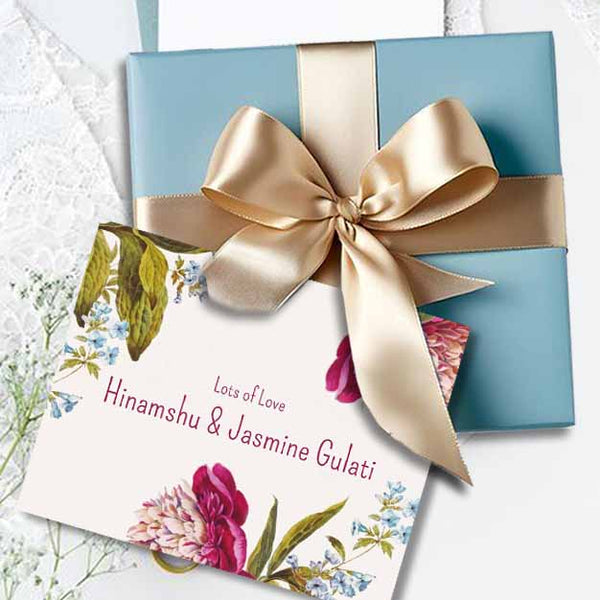 Gift tags / Gift Stickers -Garden Romance theme