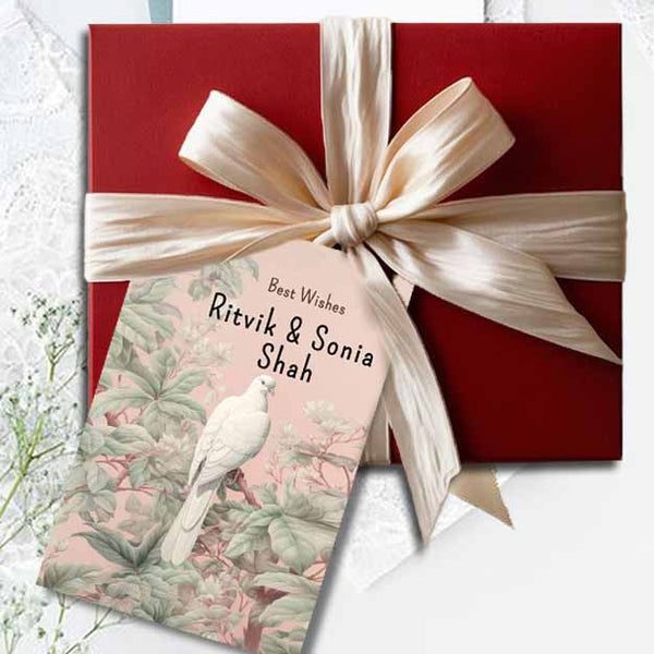 Gift tags / Gift Stickers - Dove Garden Theme