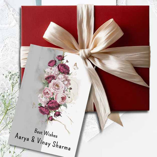 Gift tags / Gift Stickers - Petal Romance Theme