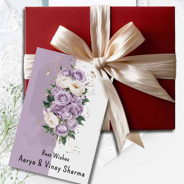 Gift tags / Gift Stickers - Royal Lilac Theme