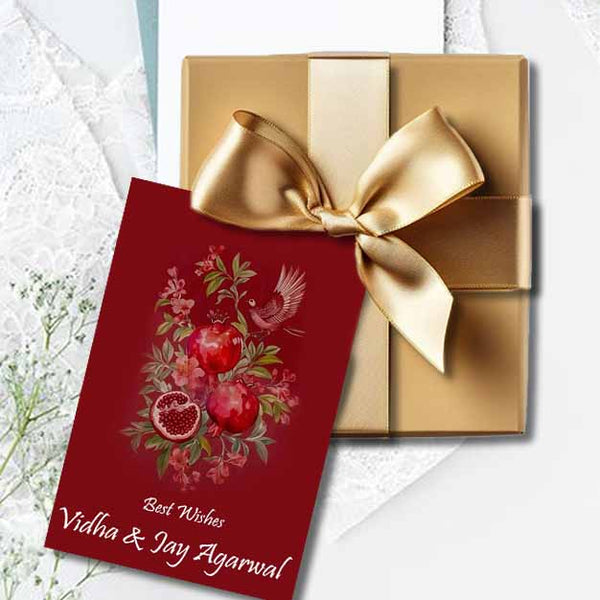 Gift tags / Gift Stickers - Scarlet Harvest Theme