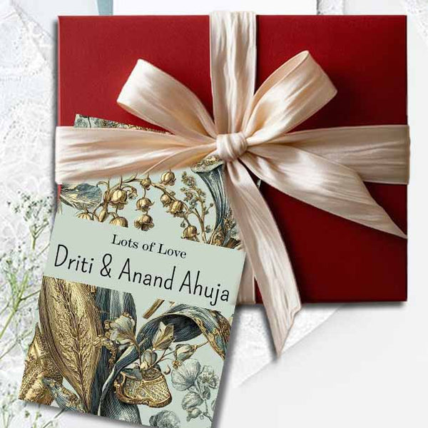 Gift tags / Gift Stickers - Regal Botanica Theme