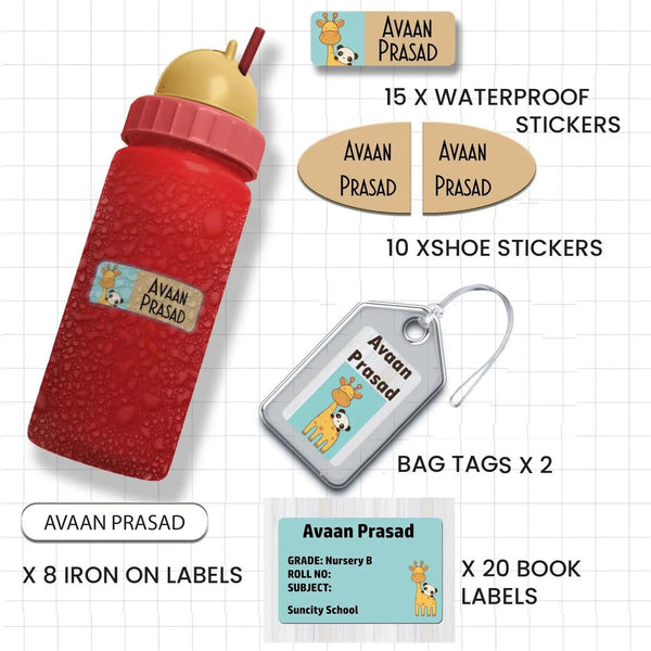 All You Need Pack - Set of 55 pieces - ANIMALS & NATURE - Chatterbox Labels - Value Packs