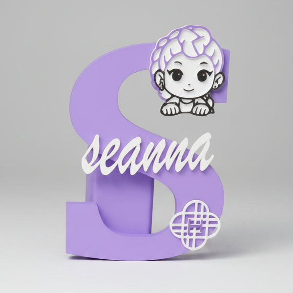 Personalised Name Stand & Pen Holder K-Pop Girl Band