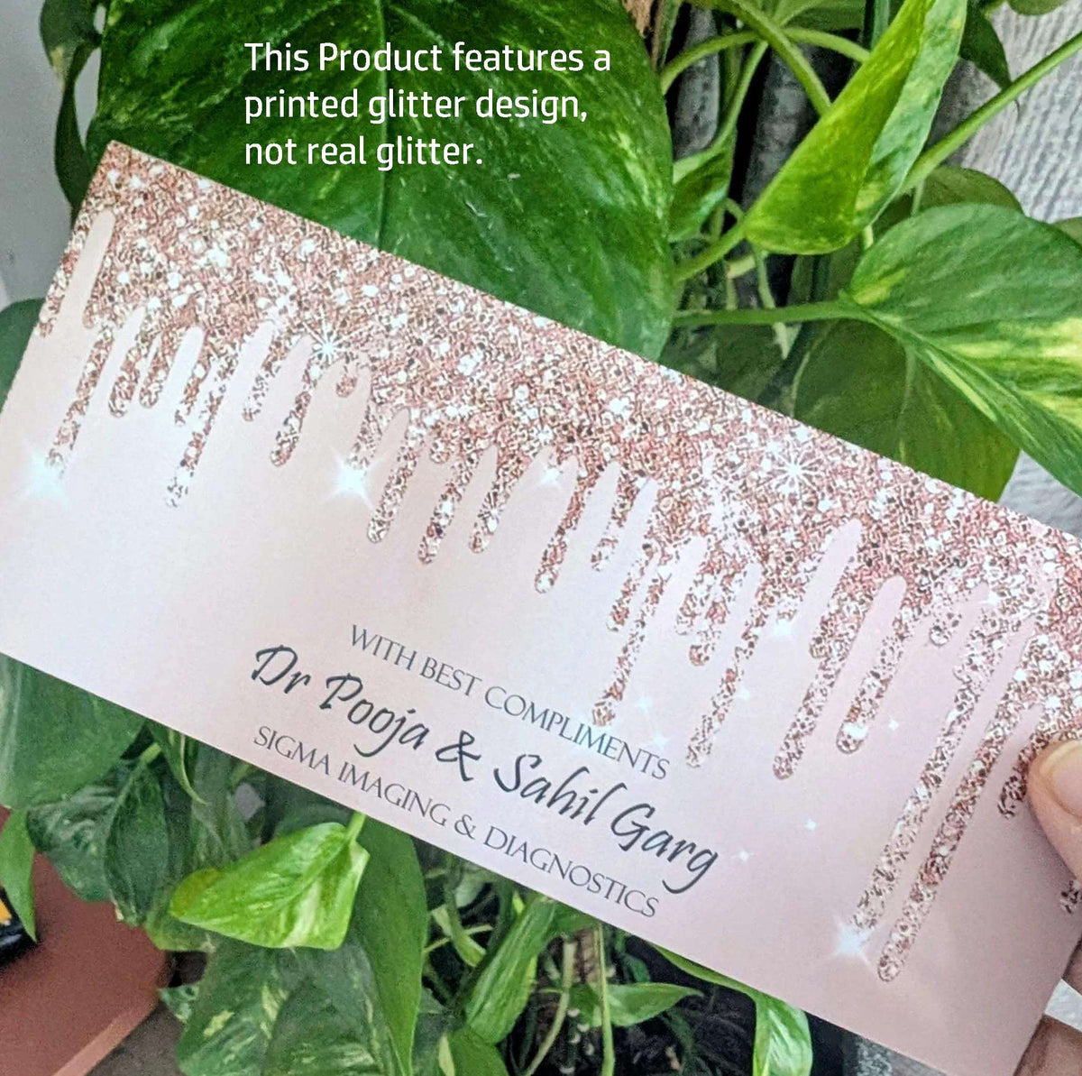 Personalised Money Envelopes - Glitter Design - Chatterbox Labels - Envelopes