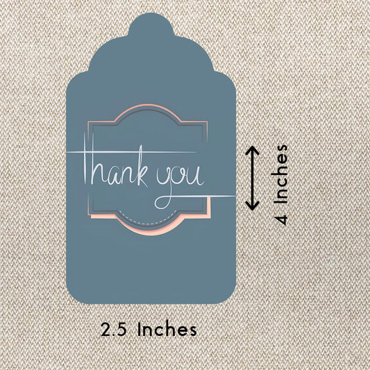 Personalised Thank You Cards - Gratitude - Set of 15 - Chatterbox Labels - Thank You Cards