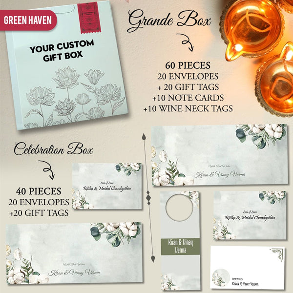 Diwali Gift Stationery Sets - Chatterbox Labels - Gift Tags