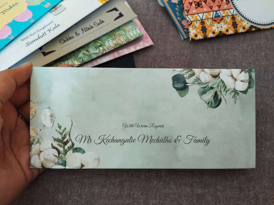 Personalised Money Envelopes - Green Haven - Chatterbox Labels - Envelopes