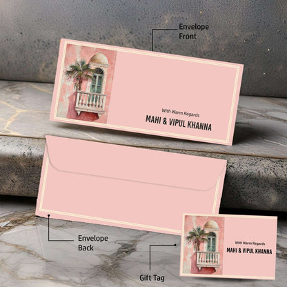 Personalised Money Envelopes - Gulaab Mahal Design - Chatterbox Labels-Envelopes