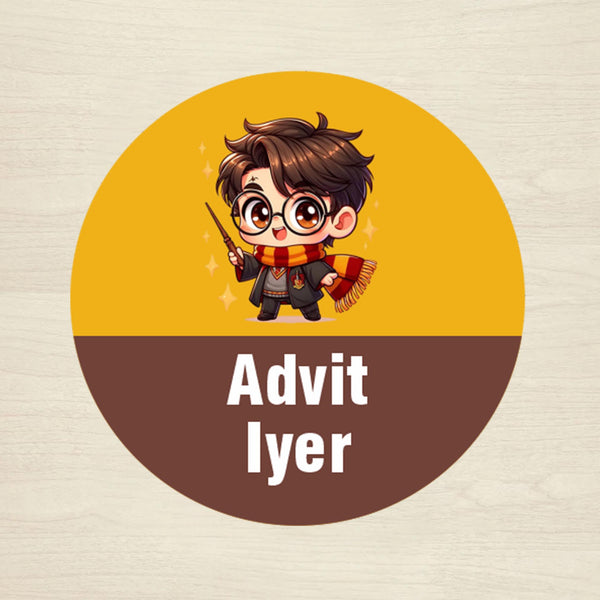 Personalised Waterproof Round Labels & Stickers for Kids - Chatterbox Labels - Design Labels & Stickers