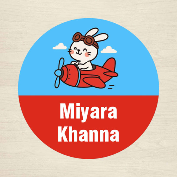 Personalised Waterproof Round Labels & Stickers for Kids - Chatterbox Labels - Design Labels & Stickers