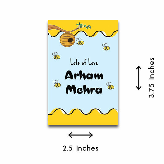 PersonalisedGift tags / Gift Stickers - Honey Bee - Chatterbox Labels - Gift Tags