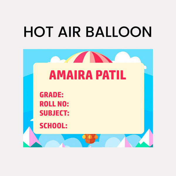 Book Labels & Stickers - CARS & WHEELS - Chatterbox Labels - Book Labels