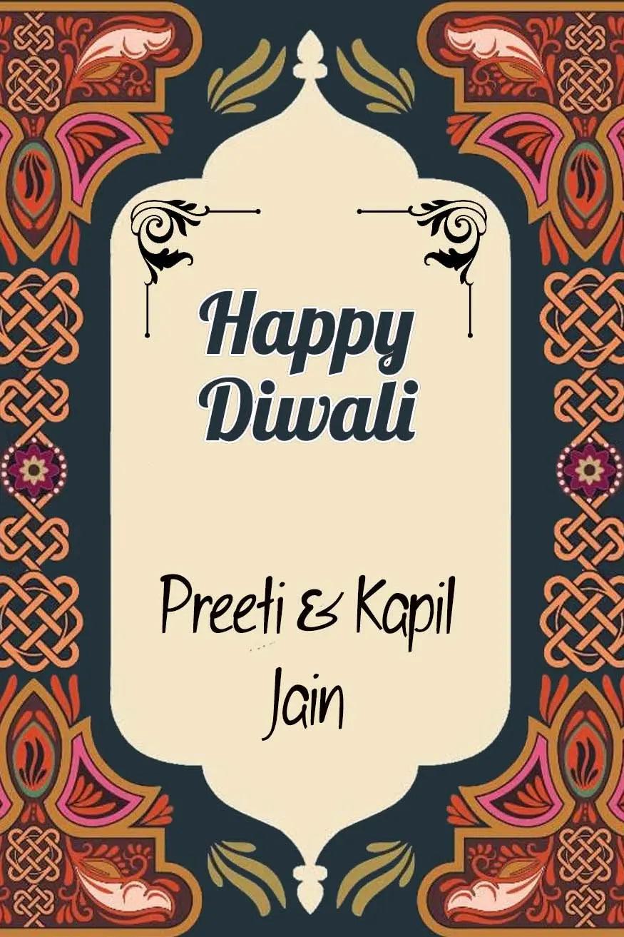 Happy Diwali Gift Tags/Gift Stickers - Harmony of Lights Chatterbox Labels