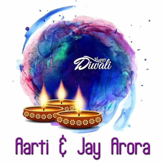 Happy Diwali Gift Tags/Gift Stickers - Purple Radiance Design - Chatterbox Labels - Gift Tags